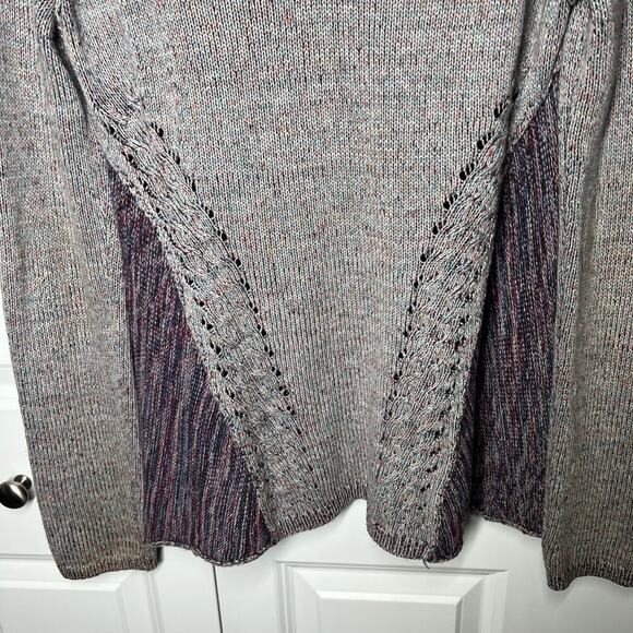 Anthropologie Moth Women's Anita Mixed Cable Knit Sweater Size XS - Picture 6 of 10